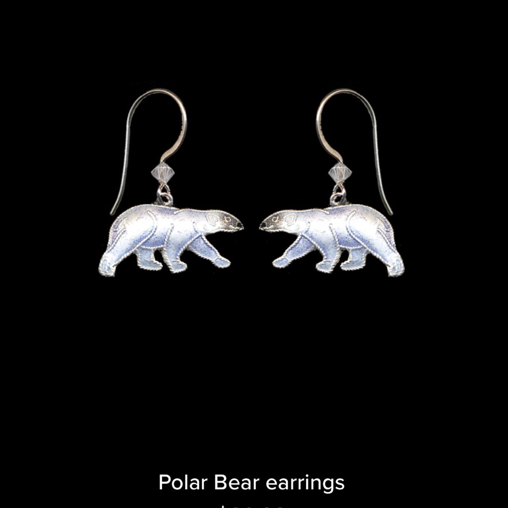 Polar Bear earrings